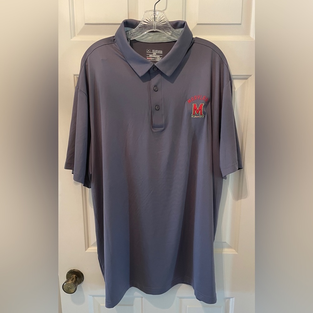 Under Armour Men's Polo Shirt - Gray